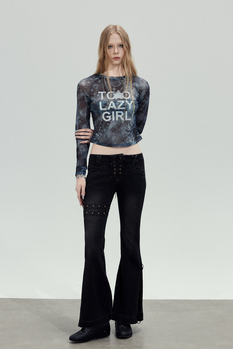 Rivet Rebel Flare Jeans