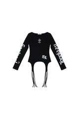 Gothic Cross Garter Top