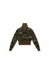 Rogue Camo Cropped Jacket - Camouflage