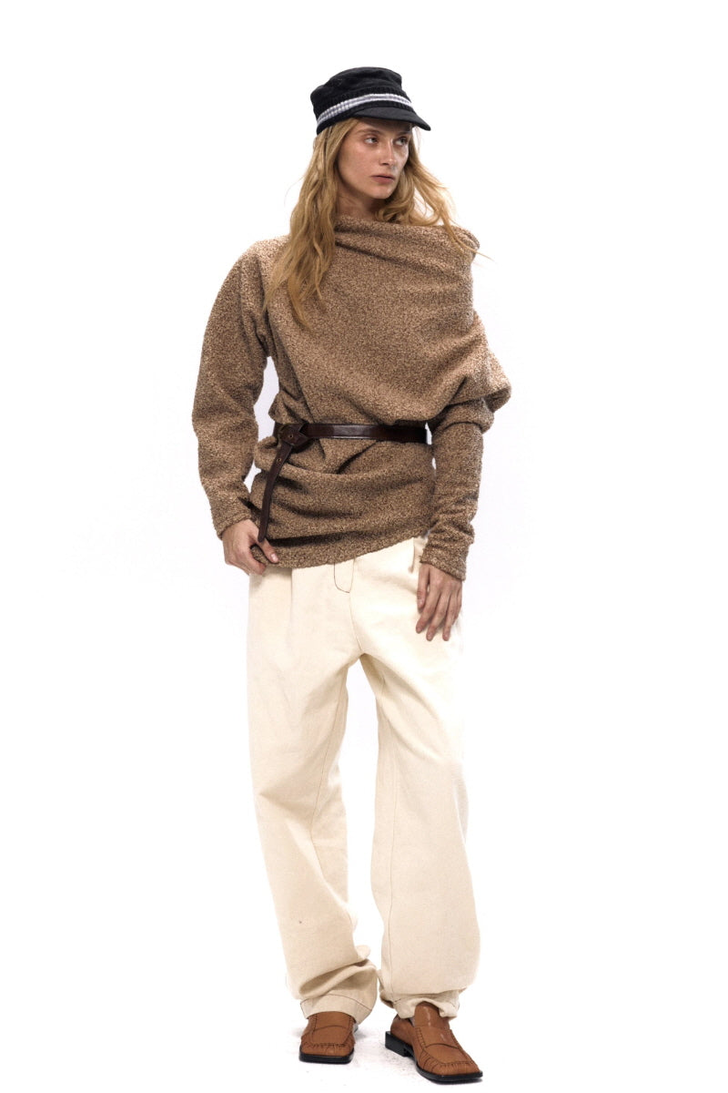 Dune Drift Asymmetrical Knit