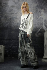 Urban Chaos Printed Cargo Pants