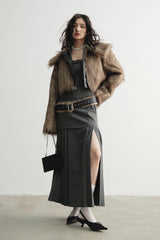 Reversible Wild Spirit Faux Fur Short Coat