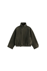 Vintage Suede Biker Oversized Jacket