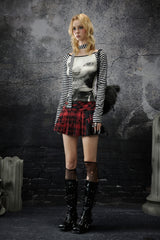 Striped Cat Vision Long Sleeve Top