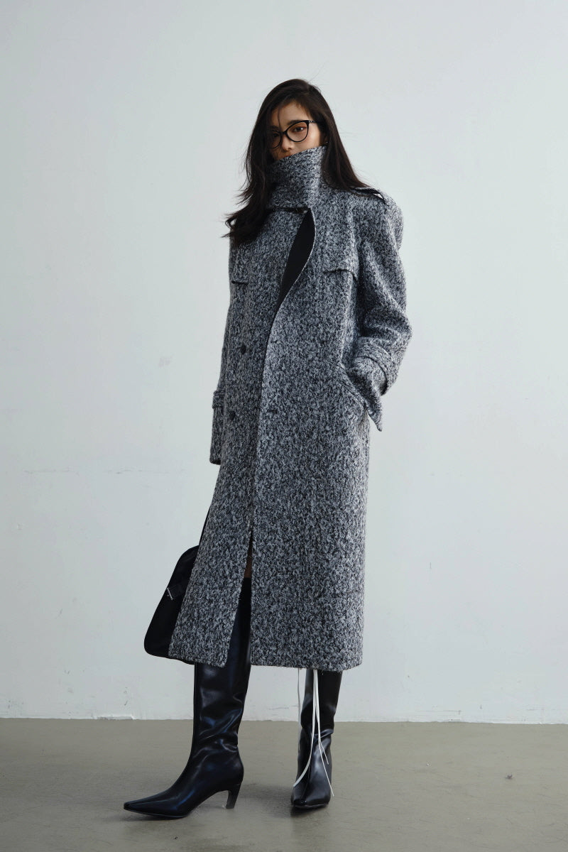 Urban Charm Woolen Maxi Coat