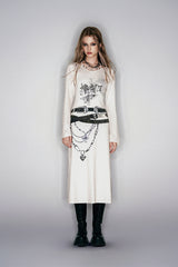 Urban Relic Graphic Belted Maxi