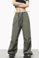 Urban Glide Adjustable Wide Pants - ArmyGreen
