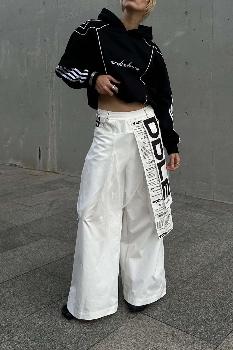 Receipt Signal Wide Pants
