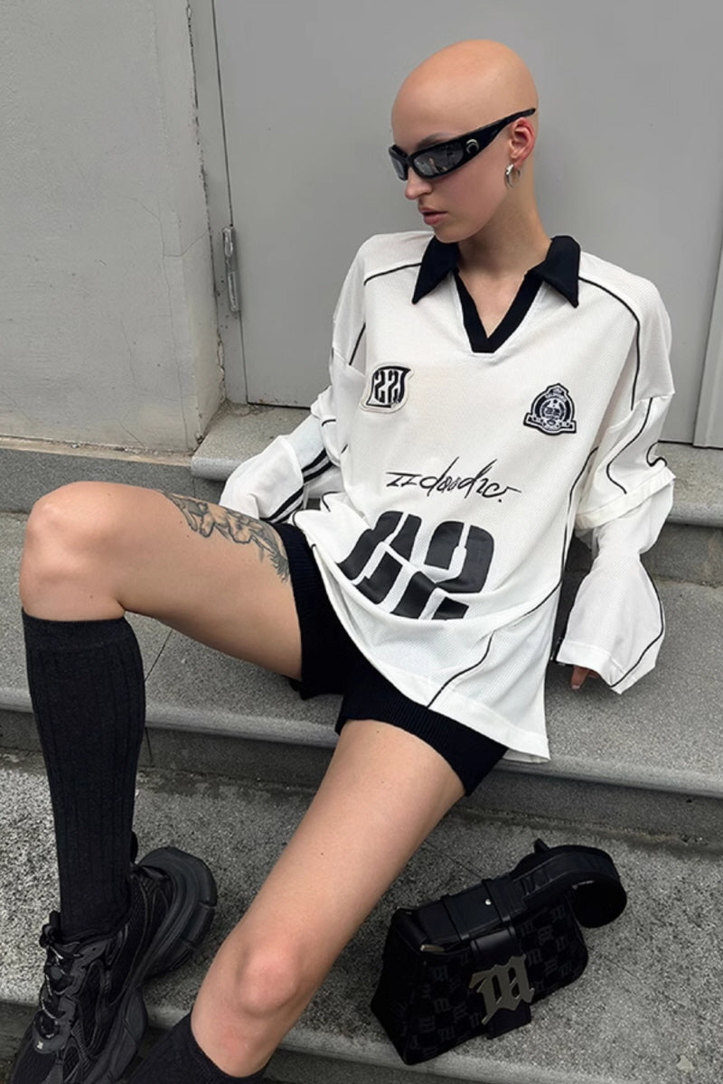 22 Varsity Spirit Oversized Mesh Tee