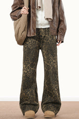 Feral Motion Leopard Wide Pants