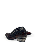Crimson Reaper Buckle Loafers