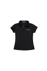 Rhinestone Angel Curve Polo Top