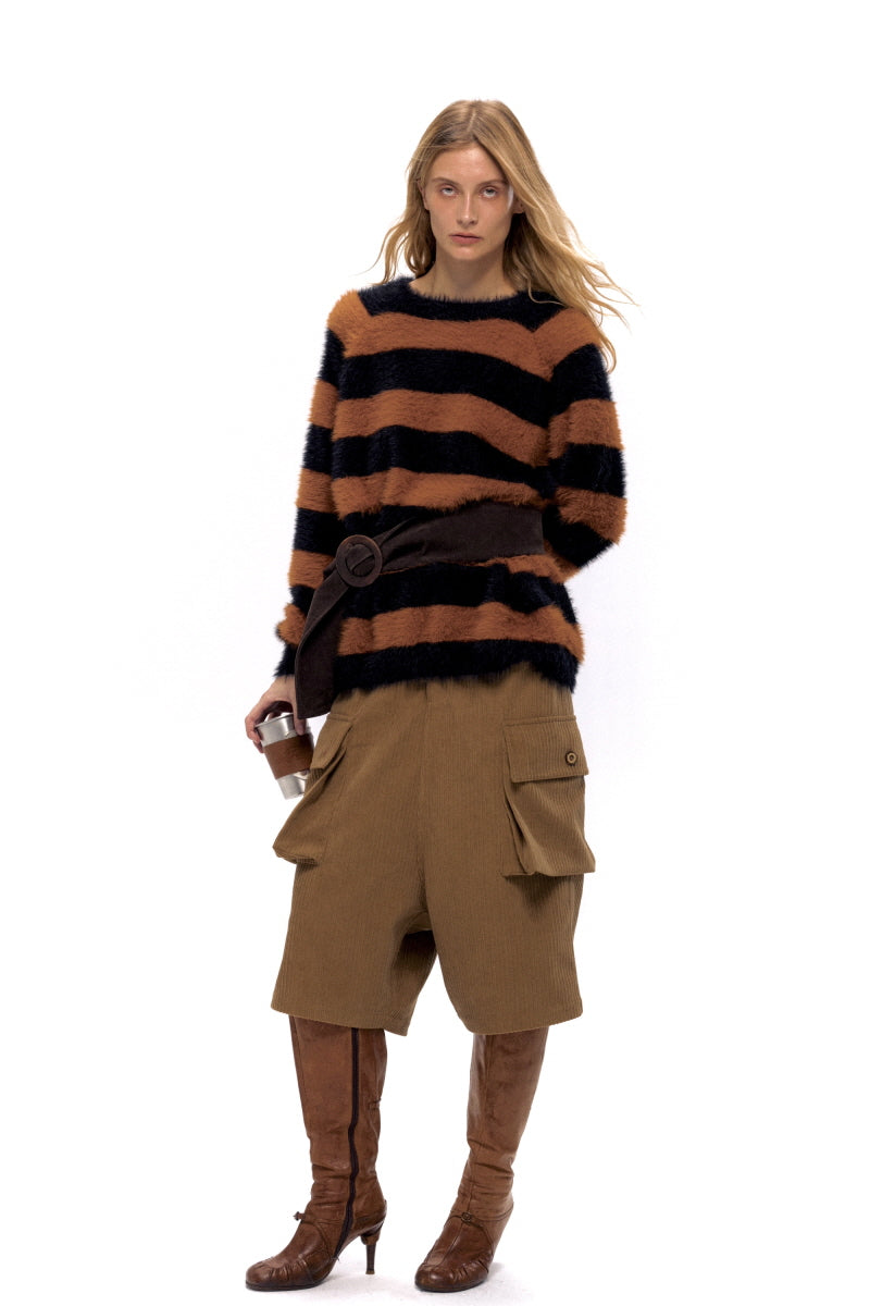 Classic Corduroy Utility Shorts