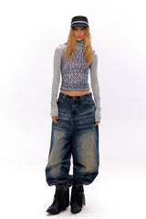 Urban Echo Vintage Distressed Denim Pants