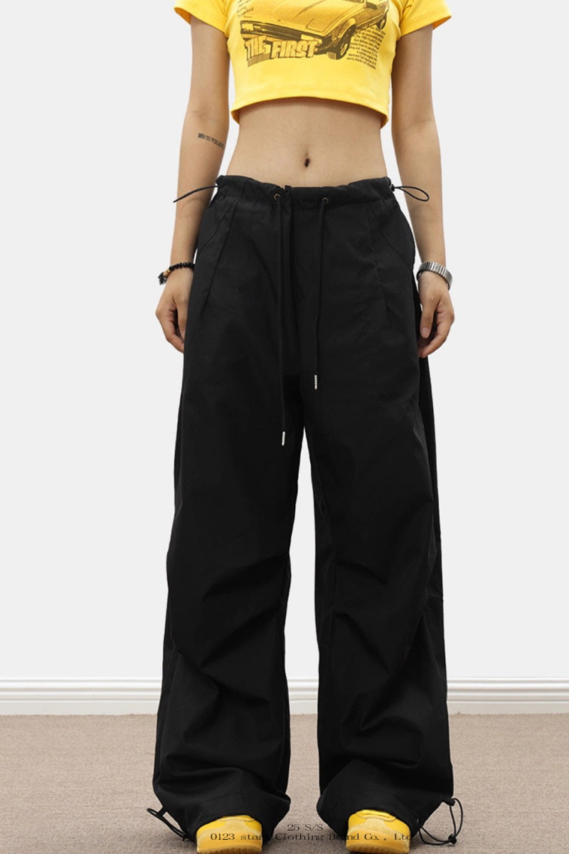 Urban Glide Adjustable Wide Pants - Black