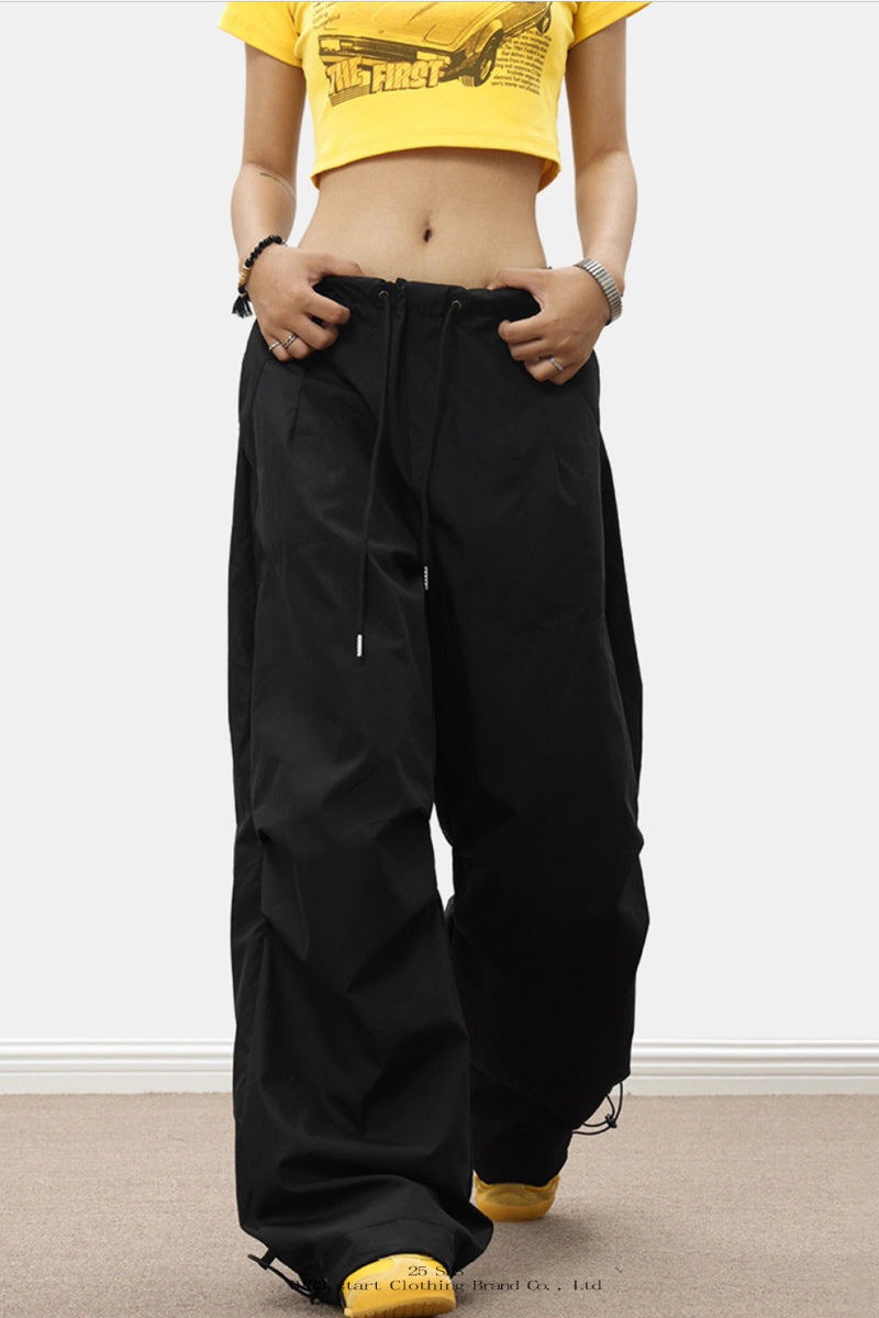Urban Glide Adjustable Wide Pants - Black