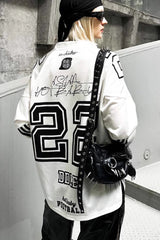 Varsity Spirit Oversized Long-Sleeve Jersey