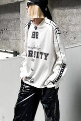 Varsity Spirit Oversized Long-Sleeve Jersey
