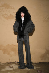 Arctic Edge Faux Fur Hooded Jacket