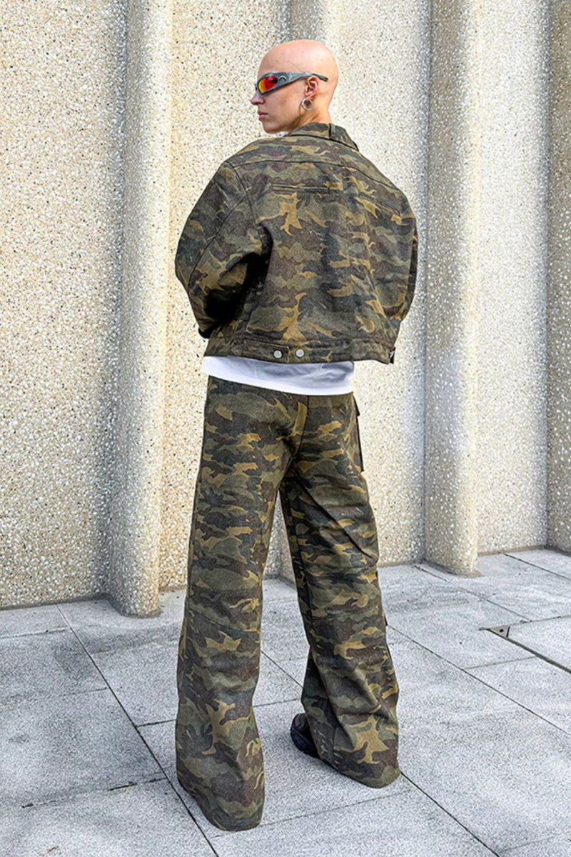 Urban Camo Rebel Vintage Jacket