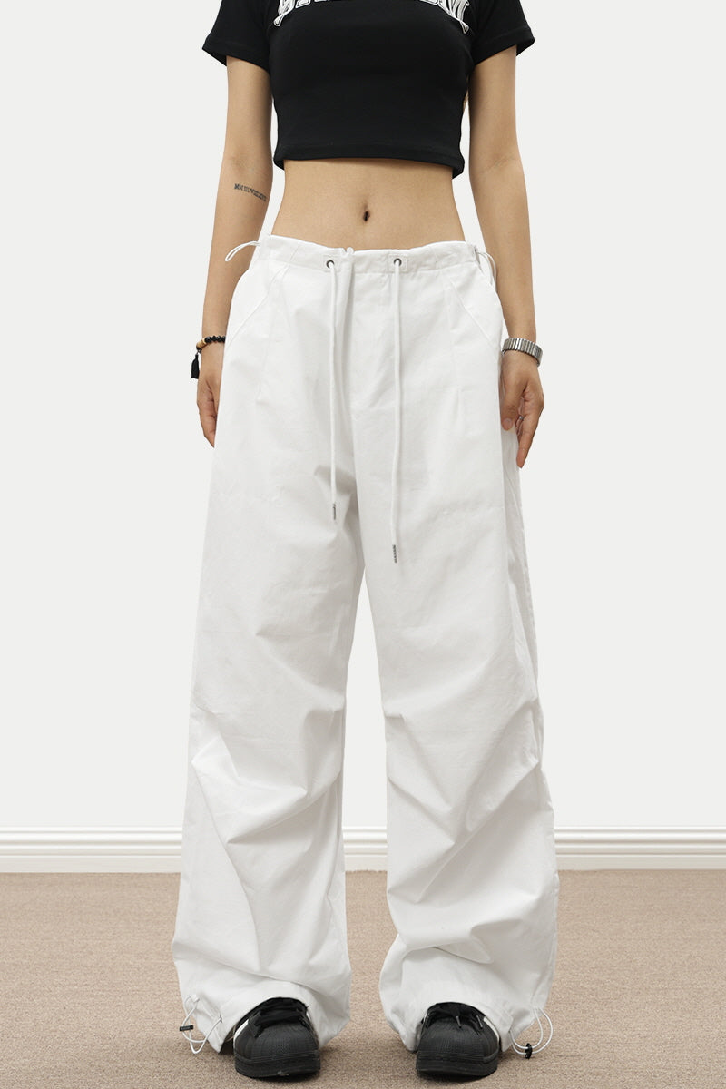 Urban Glide Adjustable Wide Pants - White