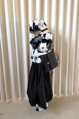 Milk Noise Fur Hoodie