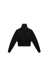 Rogue Camo Cropped Jacket - Black