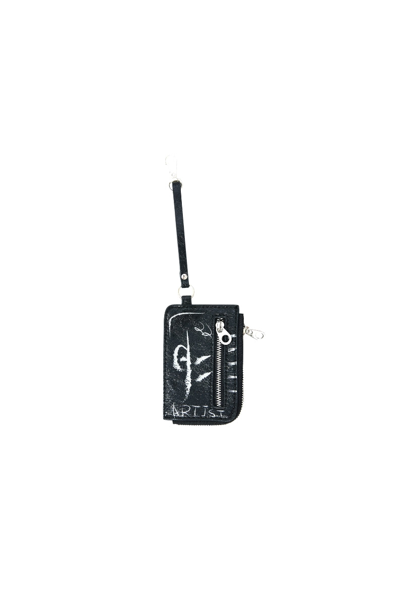 Graffiti Rivet Biker Bag