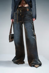 Vintage Dust Wide-Leg Jeans