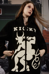 Urban Devil Jacquard Fleece Jacket