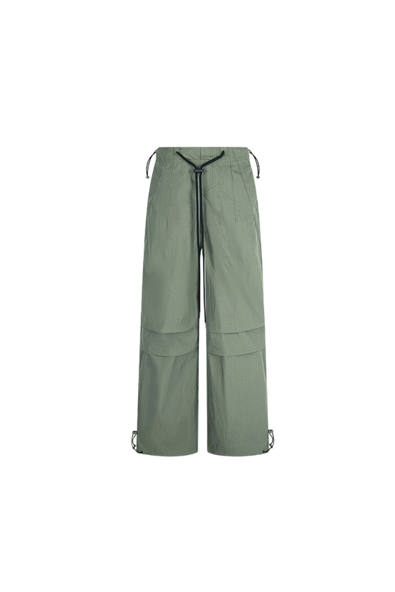 Urban Glide Adjustable Wide Pants - ArmyGreen