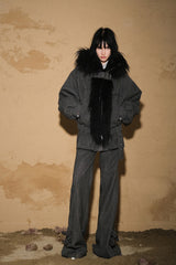 Arctic Edge Faux Fur Hooded Jacket