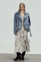 Rebel Zip Denim Jacket