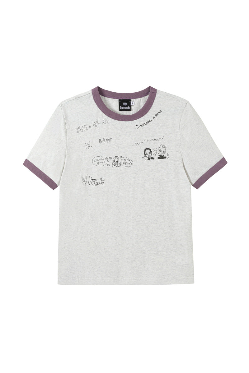 NANA Sketch Contrast Tee