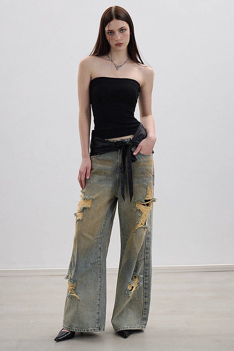 Dual Form Wrap Halterneck Top