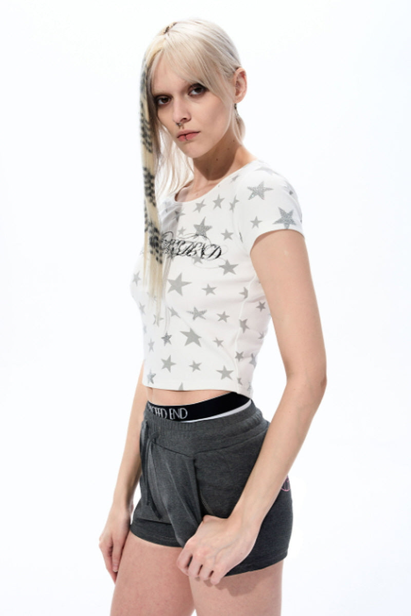 Silver Star Baby Tee