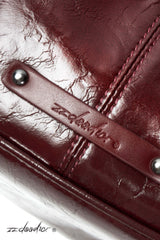 Crimson Riot Studded Biker Bag