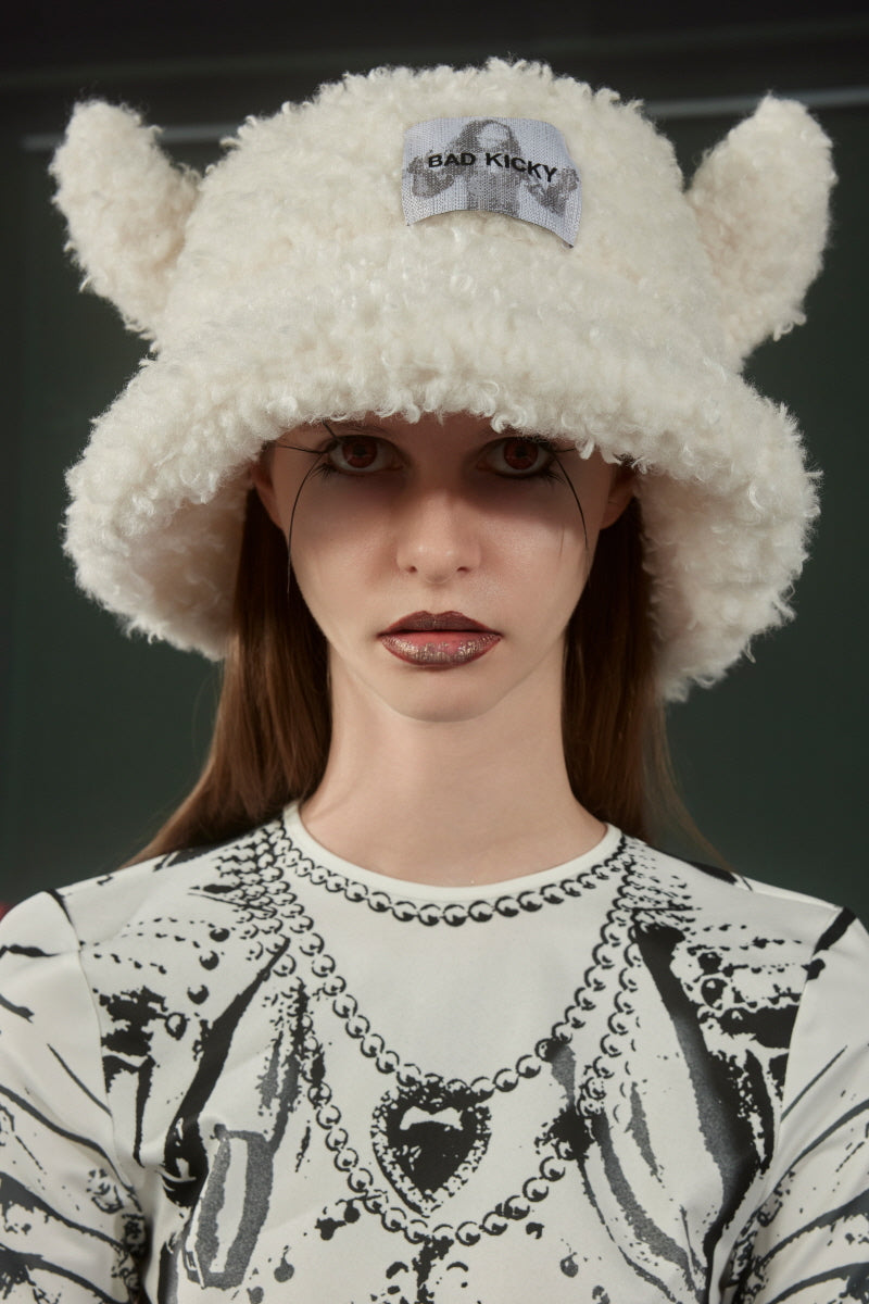 Furry Devil Bucket Hat