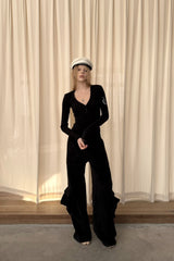 Silent Mark V Long Sleeve Top - Black