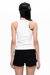 Fallen Angel Graphic Tank Top