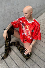 Rage Vision V-Neck Jersey Tee