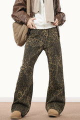 Feral Motion Leopard Wide Pants
