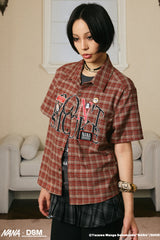 Rebel Plaid Graphic Shirt