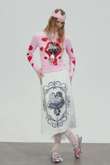 Heart Graphic Slim Top