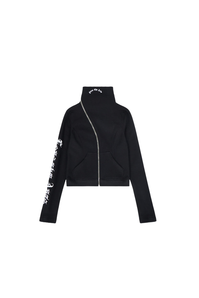 Shadow Axis High-Neck Zip Top