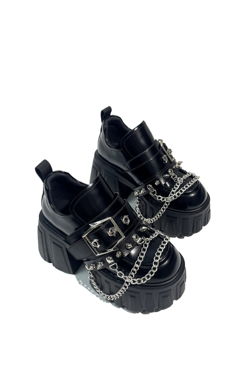 Chain Riot Platform Loafers