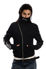 Shadow Axis High-Neck Zip Top