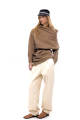 Dune Drift Asymmetrical Knit