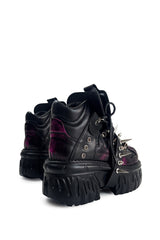 Obsidian Spike Platform Boots