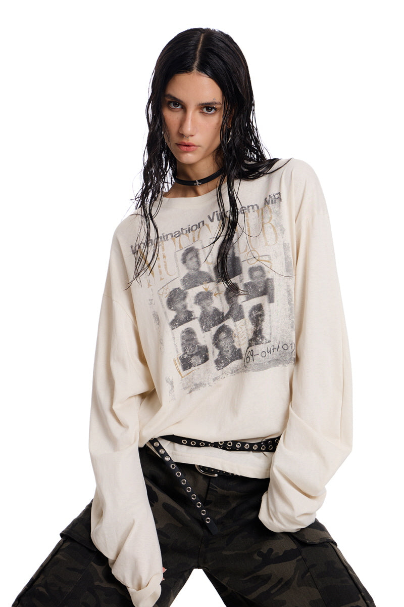 Worn Memory Graphic Long Sleeve Tee